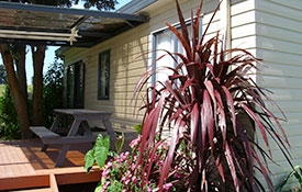 self-contained 3-bedroom cabin